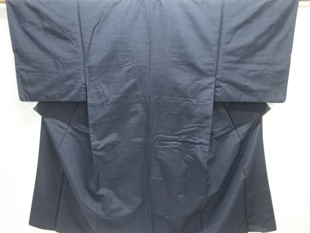 JAPANESE KIMONO / ANTIQUE MENS KIMONO / HAND WOVEN TSUMUGI